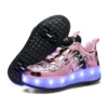 801 pink four -wheel charging light