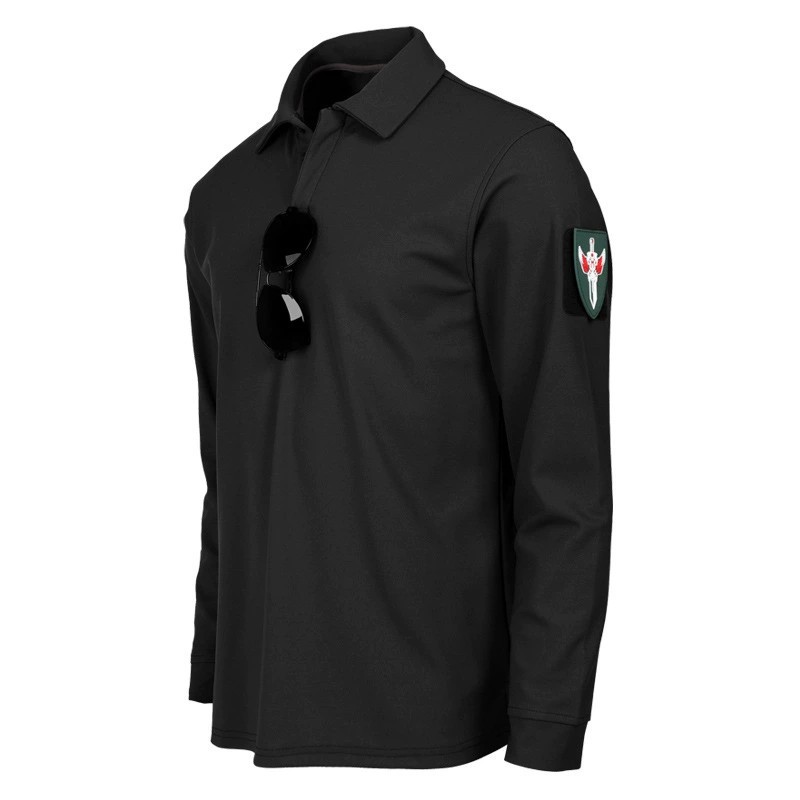 Otoño y invierno camisetas de camuflaje masculinas sueltas tácticas de manga larga elásticas camisetas militares de entrenamiento de fanáticos camisetas uniformes militares camisetas transfronterizas