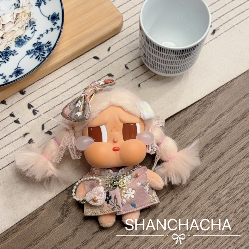 Crybaby Doll Clothes Vacation Only Clothes Crybaby Vinyl 10cm Holiday Gulu Beach Series New Chinese Style