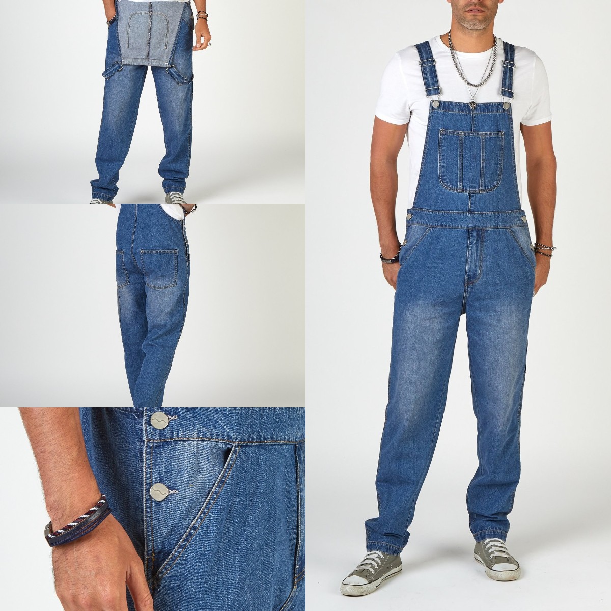 Denimband för män, hängslen, jeans, nya jumpsuitbyxor, herrstil_voghion.com