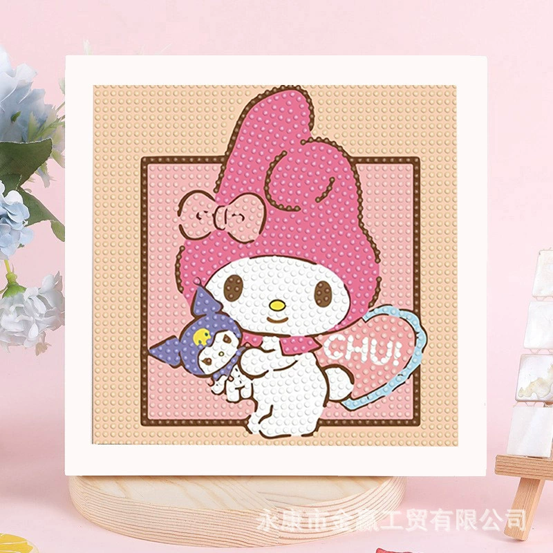 Мультяшная умная игрушка, DIY, новая коллекция, детское handmade diy, украшенная бриллиантами