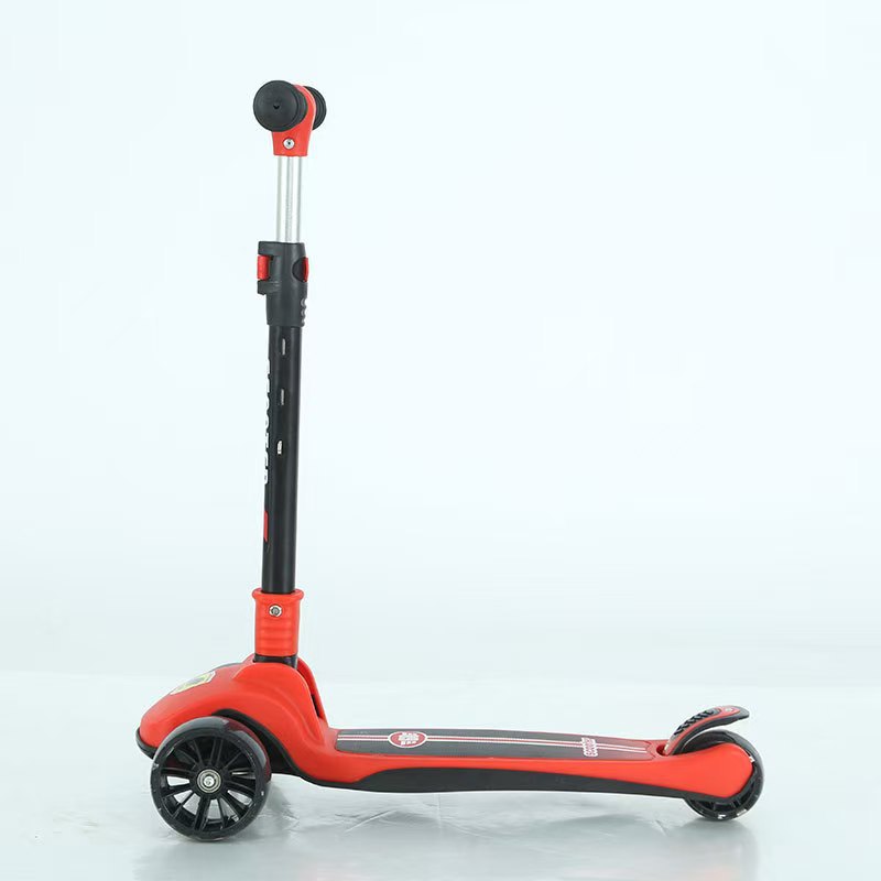 Scooter para niños 3 - 6 - 8 - 12 años de edad, niños de mediana edad, niños pueden montarse en scooter deslizante plegable 3 - en - 1