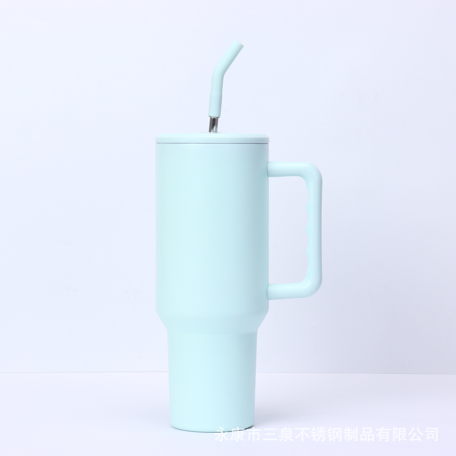 Amazon nuevo 40oz mango helado ventosa 304 taza de coche aislamiento cerveza fría cola taza de agua del coche