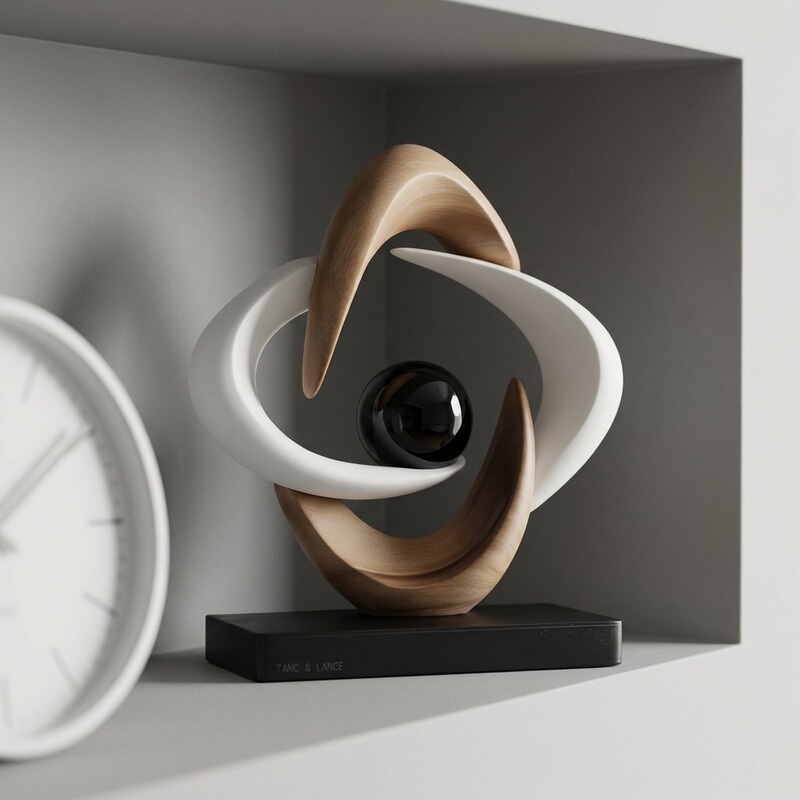 Modern Minimalist Wine Cabinet, Tv Cabinet, Decorative Items for the Entrance and Living Room, Resin Ornaments for Attracting Wealth, Housewarming Gifts, New Products