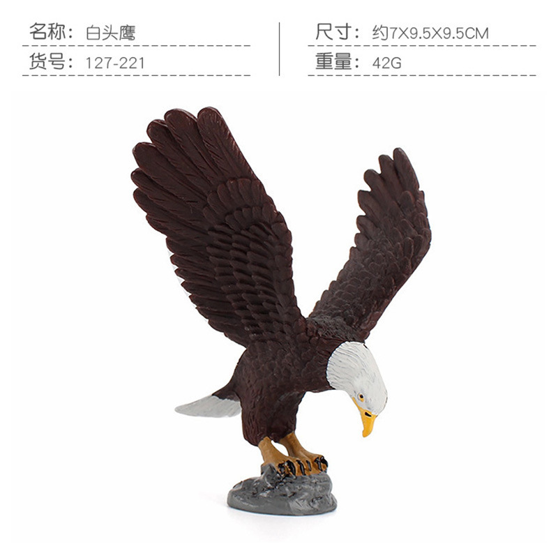 Transfronteriza bosque animal simulación pájaro modelo de pájaro búho blanco piel de tigre loro escritorio adornos estáticos