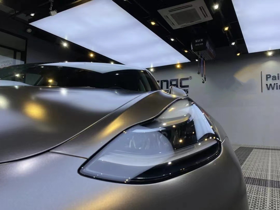 Pet Original Factory Color-Changing Film, Self-Adhesive Film for Car Body Modification, Color-Changing Car Wrap, Scratch-Resistant Full Car Wrap