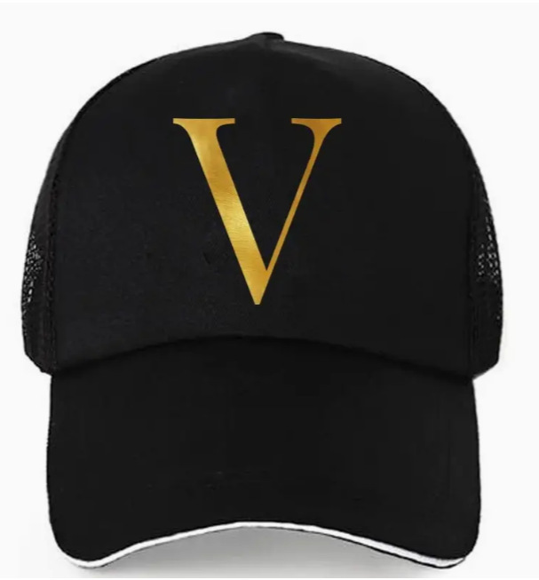 English Letter Trucker Cap 26英文字母印花棒球帽男女情侣网帽|undefined