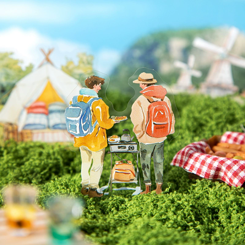 Набор наклеек для ландшафтного дизайна «Красивый день», серия «Праздничный образ жизни», материал для рукоделия, декоративный коллаж