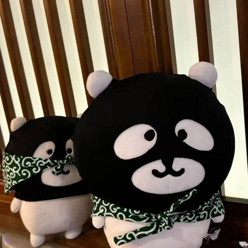 자기비하적인 곰 머리띠 + 수하물