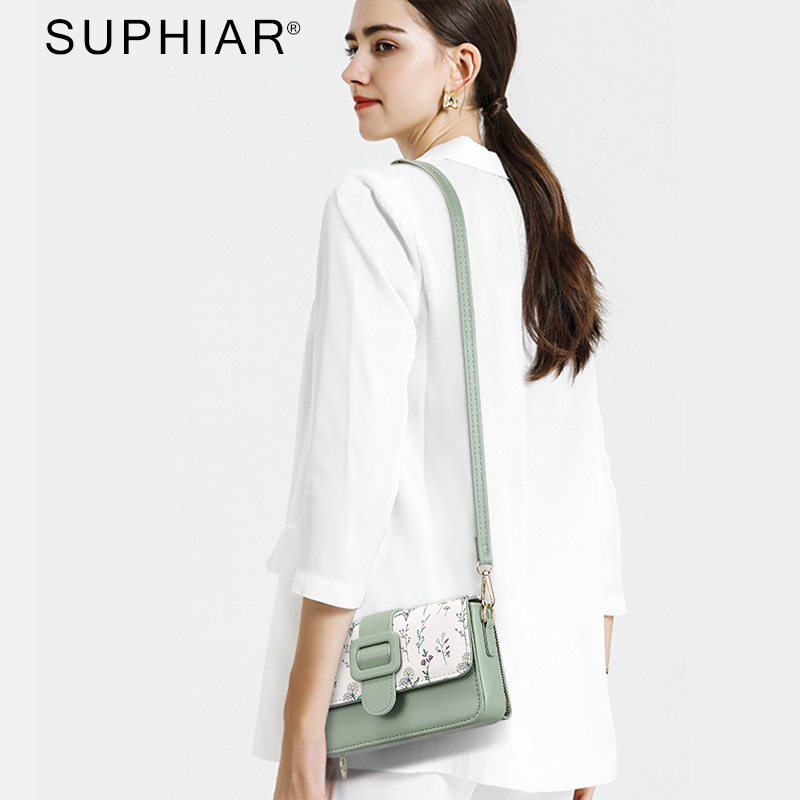 Bolso de teléfono móvil transfronterizo nueva moda femenina señoras de un solo hombro bolso de teléfono móvil monedero mini pu mensajero bolso de teléfono móvil