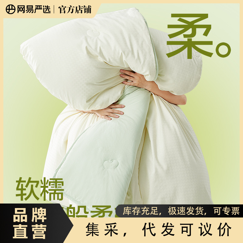 NetEase Select Soy Fiber Blanket Core Spring and Autumn Season Four-Season Single Person Winter Blanket Thick Cotton Comforter Student Dormitory