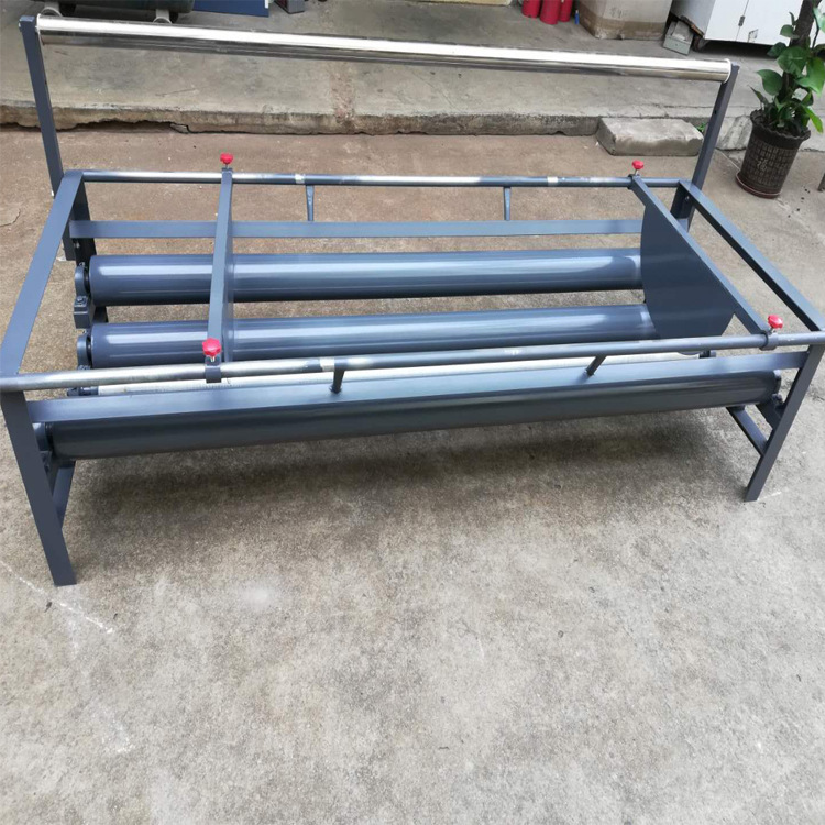 服装布料拉布架退布松布架手动小型退卷退布机滚布槽托布架倒布机