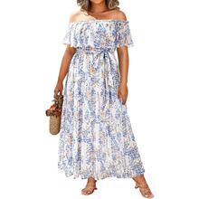 O 35223 Floral Slit Dress �黨��������ȹ �羳ŷ������ѷ