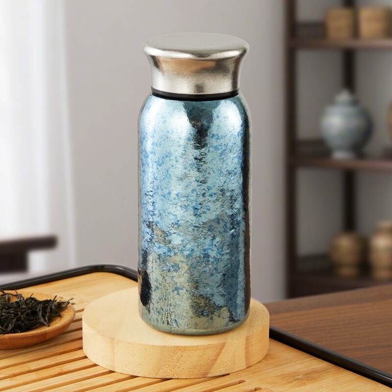 帝怡迷你钛杯全纯钛杯子礼盒装小型随手口袋蘑菇头保温杯礼品钛杯|undefined