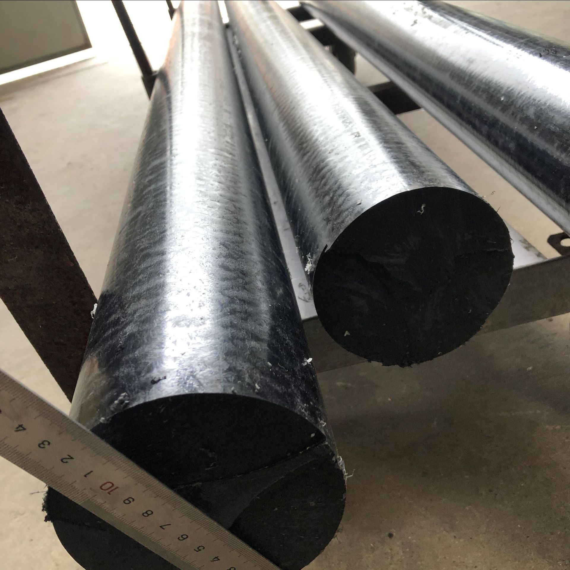 Nylon尼龙棒 黑色加玻纤尼龙棒 PA66+GF30