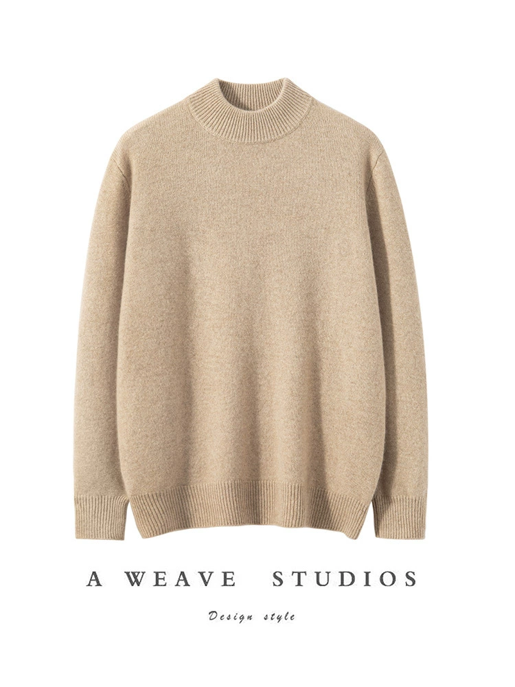 П Demi-season кашемировый модный свитер для отдыха, oversize