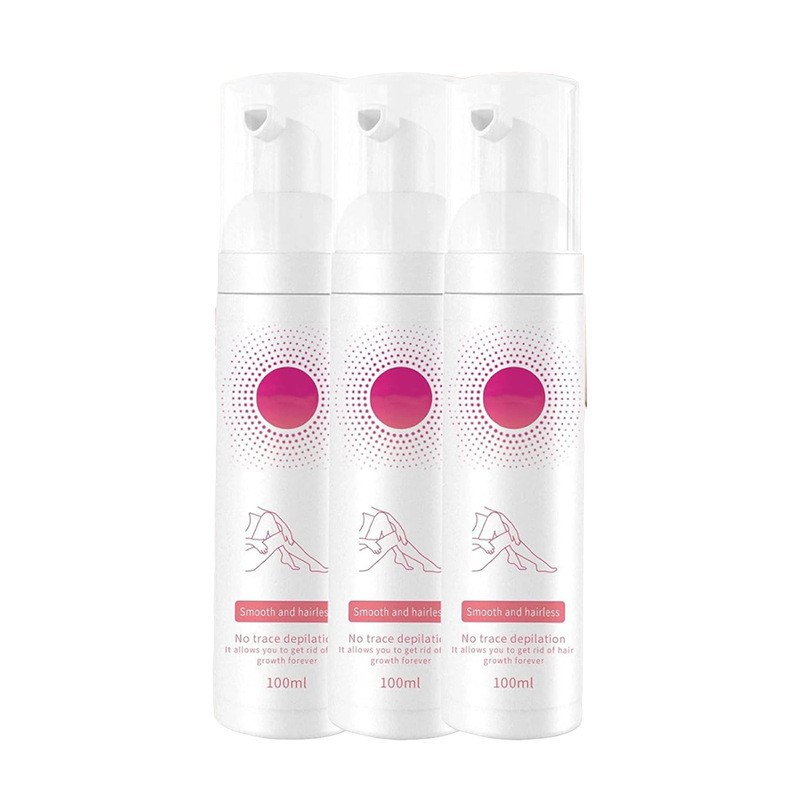 脱毛喷雾100ml易起泡沫温和净澈脱毛不留黑点 源头厂家代加工供