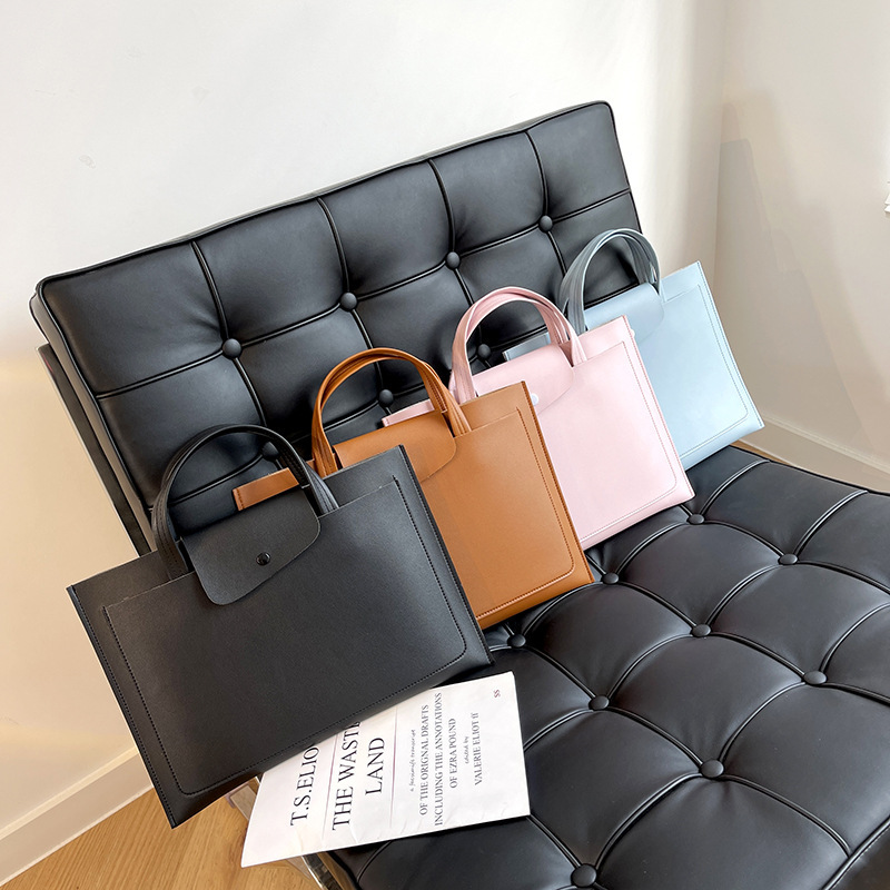 Portable Waterproof Apple MacBook 13.3inch Computer Bag, Anti-Theft Pu Laptop Bag, 14inch Lightweight Inner Sleeve Bag