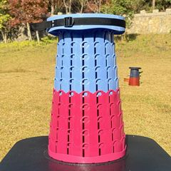 LC01-ZD006 大型折りたたみ伸縮スツール屋外ポータブルスツールキャンプスツール耐荷重 450kg