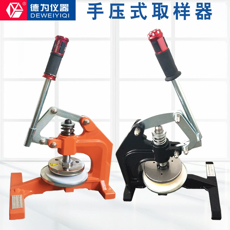 Ручной пробоотборный нож, диск для отбора проб площадью 100 см², толщина 10 мм, ручной прессовочный тип