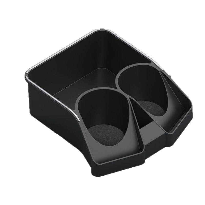 Caja de almacenamiento multifuncional para accesorios interiores de automóviles, caja de almacenamiento multifuncional, portavaso de agua, caja de toallas de papel