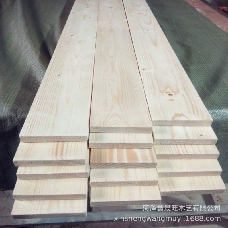 Прямые поставки с фабрики полос из сосновой древесины, досок из массива дерева, ламелей для кроватей, полок, поперечных планок для кроватей, деревянных полос, материалов из массива дерева, необработанных деревянных досок.