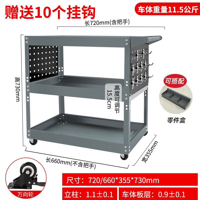 [그레이] 양면 그리드 - 프리박스