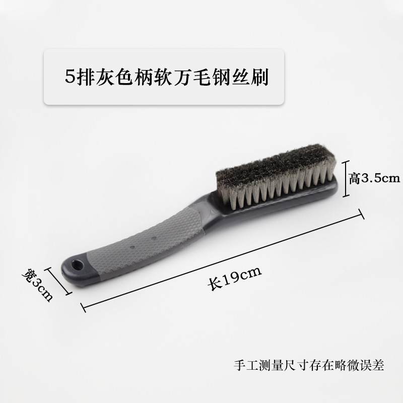 Cepillo de alambre de acero inoxidable Cepillo de alambre de cobre Cepillo de pulido de diamante de nuez Wenwan Cepillo de limpieza de grasa de cocina Cepillo de eliminación de pintura y óxido