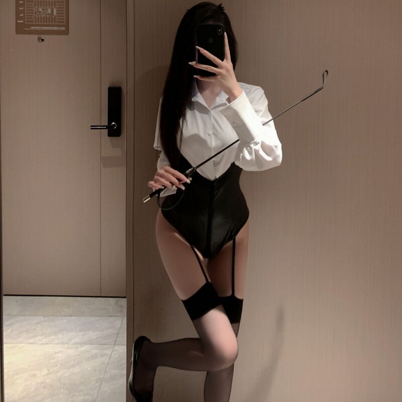 Sexy instructor patent leather Secretary teacher uniform one-piece hot girl professional Secretary devil sexy uniform one-piece delivery Sexy instructor patent leather Secretary teacher uniform one-piece hot girl professional Secretary devil sexy uniform one-piece delivery