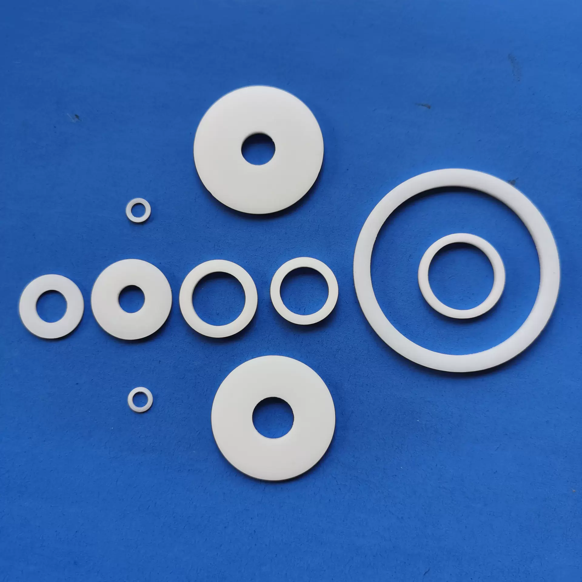 厂家加工绝缘垫片 尼龙塑料垫圈 PVC垫片加厚聚四氟ptfe非标订制