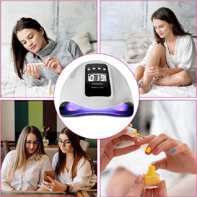 Lámpara de uñas de alta potencia X11 UV, lámpara de secado UV para uñas, lámpara de fototerapia con sensor inteligente para salón de uñas, venta al por mayor