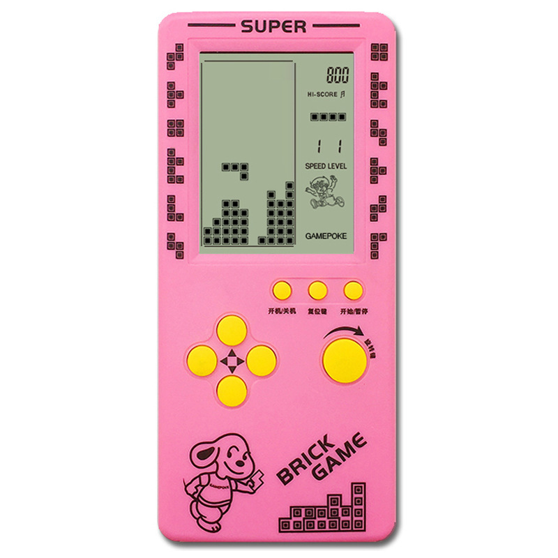 4.1インチの超大画面のロシアの四角の機械の経典のレトロなレトロな充電できる学生の子供のゲーム機のおもちゃ|undefined