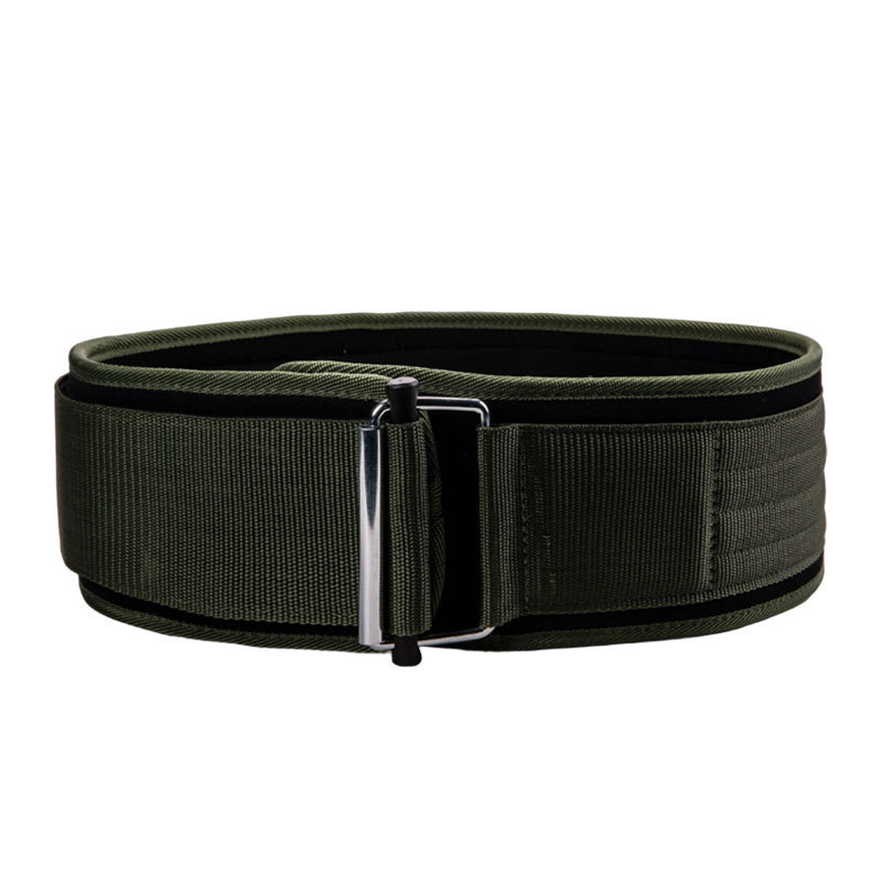 Cinturón de levantamiento de pesas deportivo transfronterizo con hebilla de autobloqueo, cinturón de fitness azul para sentadillas, equipo de protección para peso muerto, entrenamiento de levantamiento de potencia