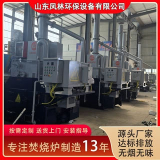 病死动物尸体火化炉城镇生活垃圾焚烧炉动物尸体殡葬焚烧处理设备