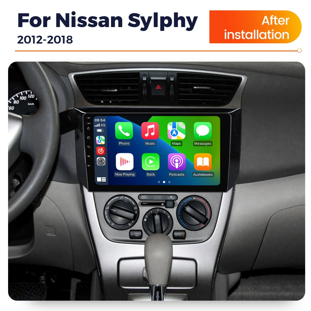 Подходящий для Nissan SYLPHY 2012-2018 Android большой экран средней панели навигационный радиоприёмник 8+256Г