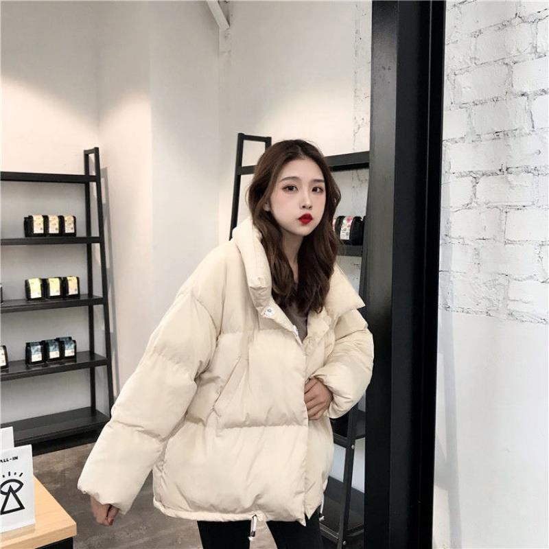 秋冬季面包棉服女学生短款韩版加厚外套宽松百搭BF原宿风棉袄棉衣|undefined