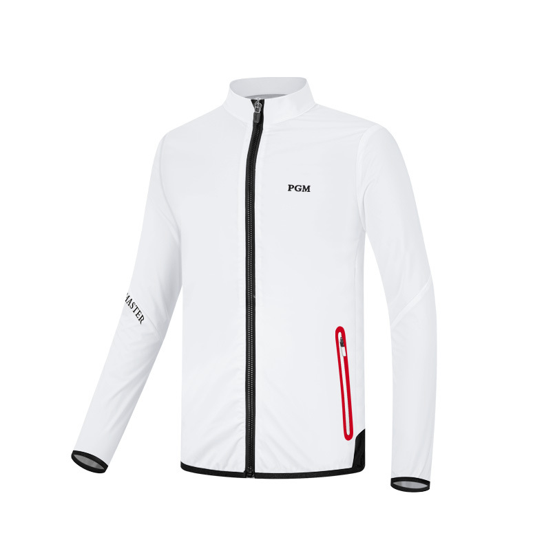 Áo khoác golf trẻ em PGM chống gió giữ ấm, có khóa kéo, phù hợp mùa thu đông — YF450-màu đỏ, YF450-màu xanh hải quân, YF450-màu trắng chi tiết 15