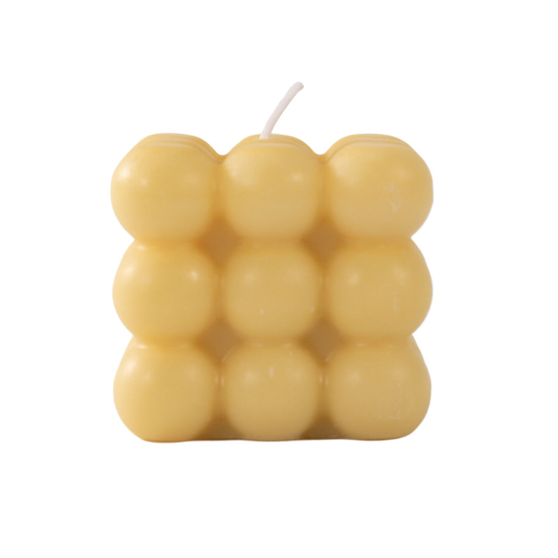 Burbujas de color macaron en línea al por mayor creativo aromático regalo de mano adornos de vela