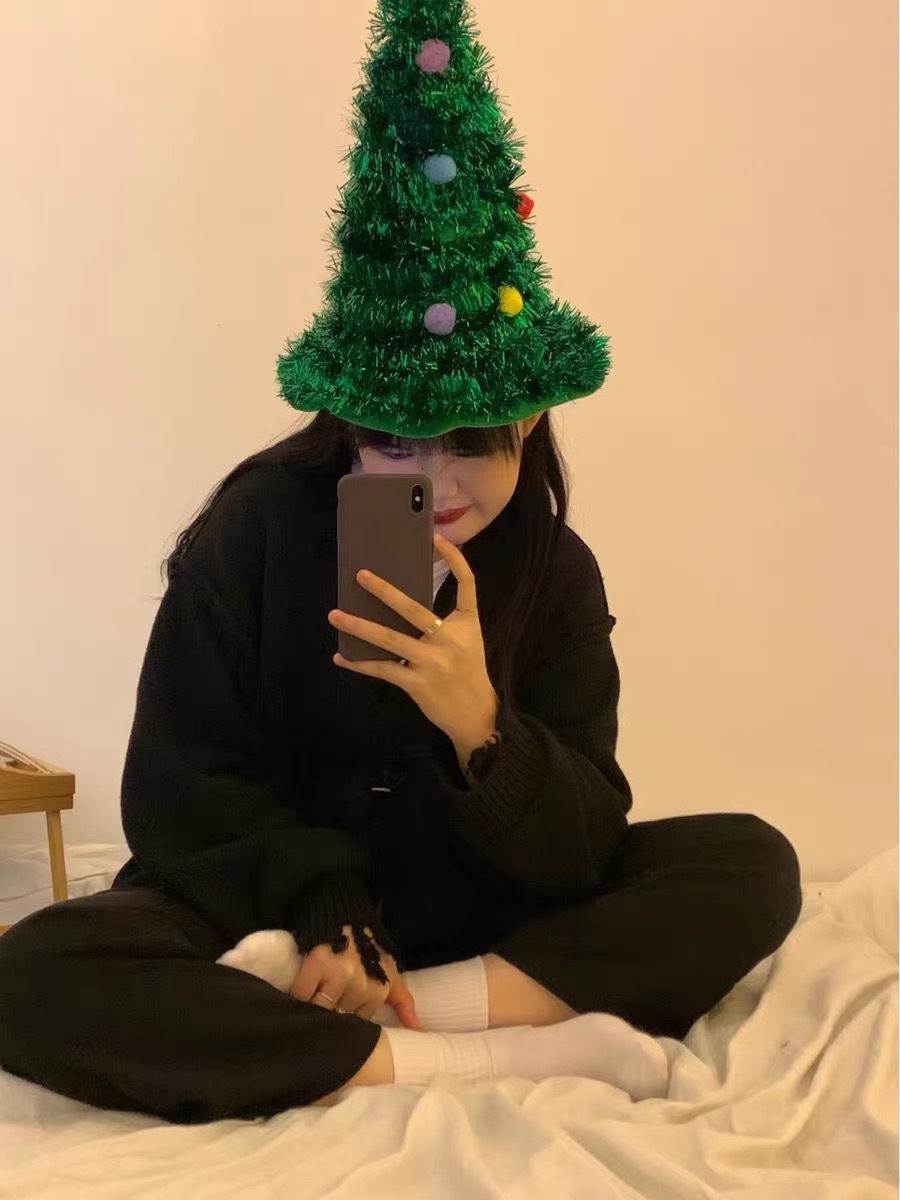 Kerstmuts Kerstman Hoed Kinderen Volwassenen Familie verkleedkleding hoofddeksel sfeergevoel Kerstfeest rekwisieten optreden hoed_voghion.com