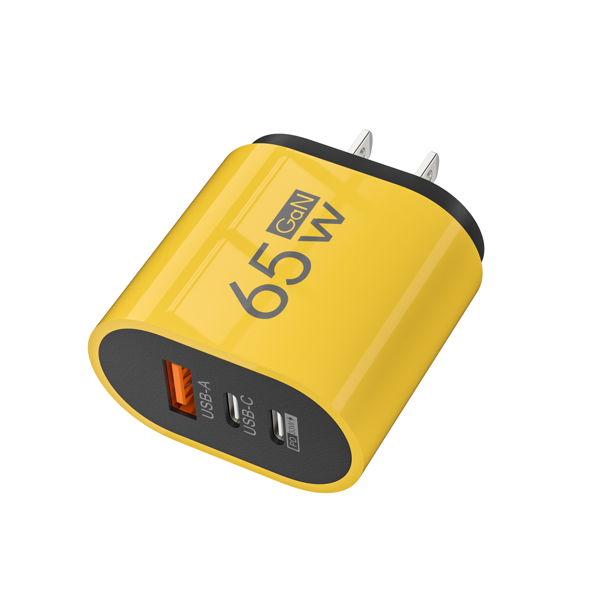 Oval dual PD + 1usb cargador de carga rápida 5v2a adaptador de corriente QC3.0 multi-puerto de carga cabeza europea y americana estándar