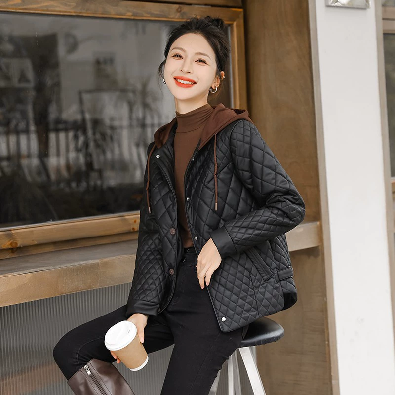 Зимняя хлопчатобумажная одежда мамы зимняя средняя длинная новая одежда среднего и пожилого возраста