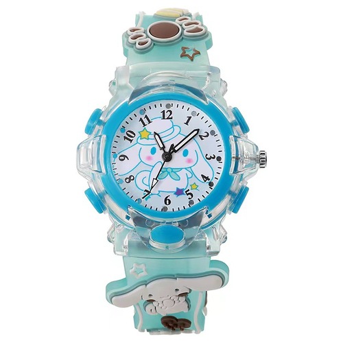 New silicone cartoon watch student children's watch luminous light watch wholesale cross-border watch supply