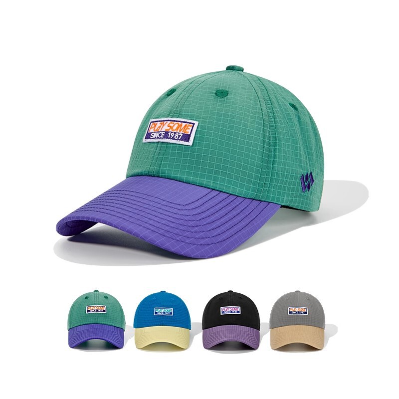 New Korean Large Head Circumference Waterproof Quick-Drying Contrasting Color Baseball Cap for Men and Women, Lightweight, Breathable, Sun Protection and Sunshade Duck Cap