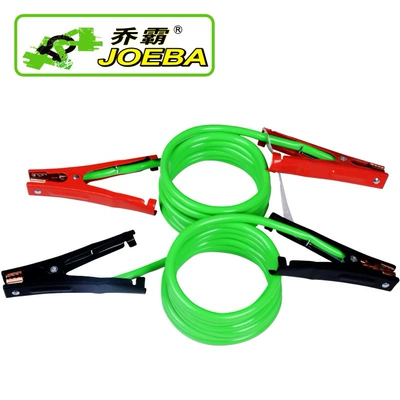 Qiaoba 13Sqm 3m Anti-Freeze Battery Jumper Cable, Copper-Plated Plastic-Insulated Clamp, Car Emergency Tool (Car on the line of fire)