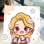 现货一件代发幼儿园数字油画diy手工礼品儿童手绘油彩画涂鸦摆件