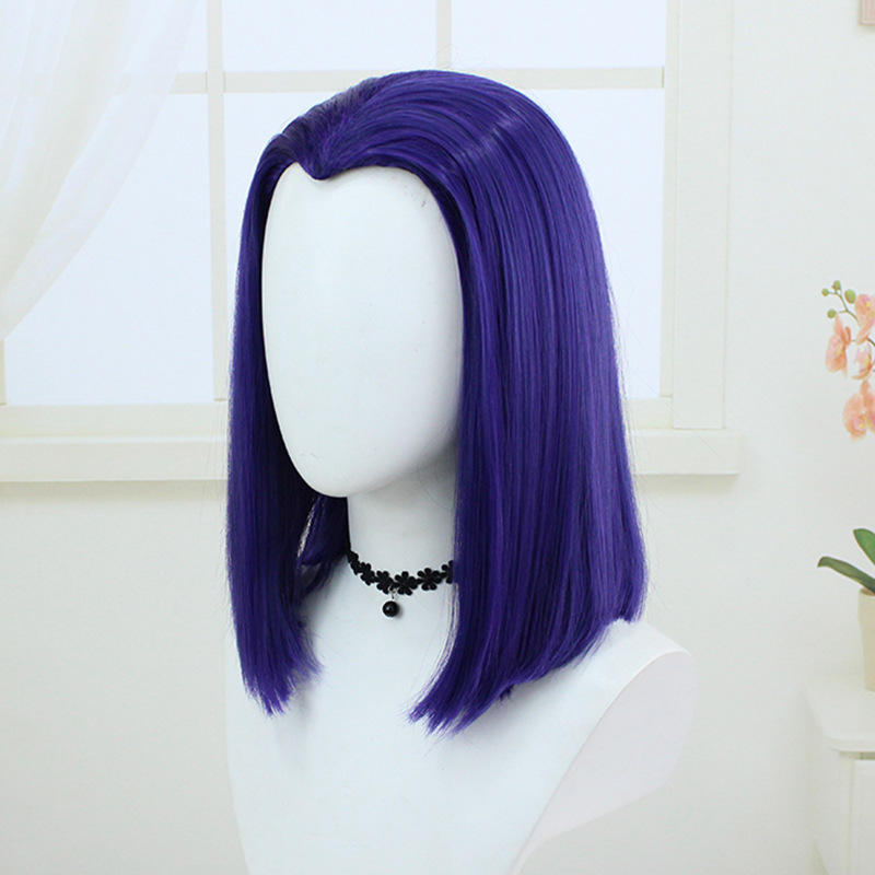 Cosplay wig, Titan cosplay, children's 2026 Raven Boy Titan Starfire, Halloween