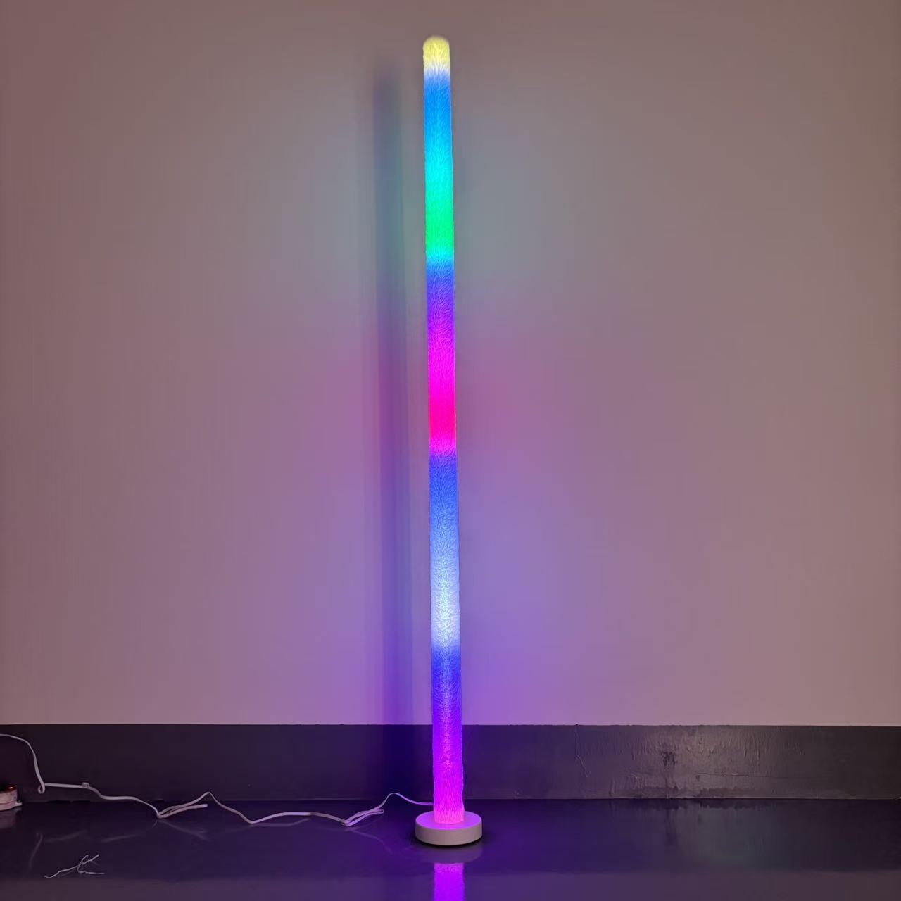 Торшер RGB Caixinzhi с хлопковым чехлом, пультом и APP