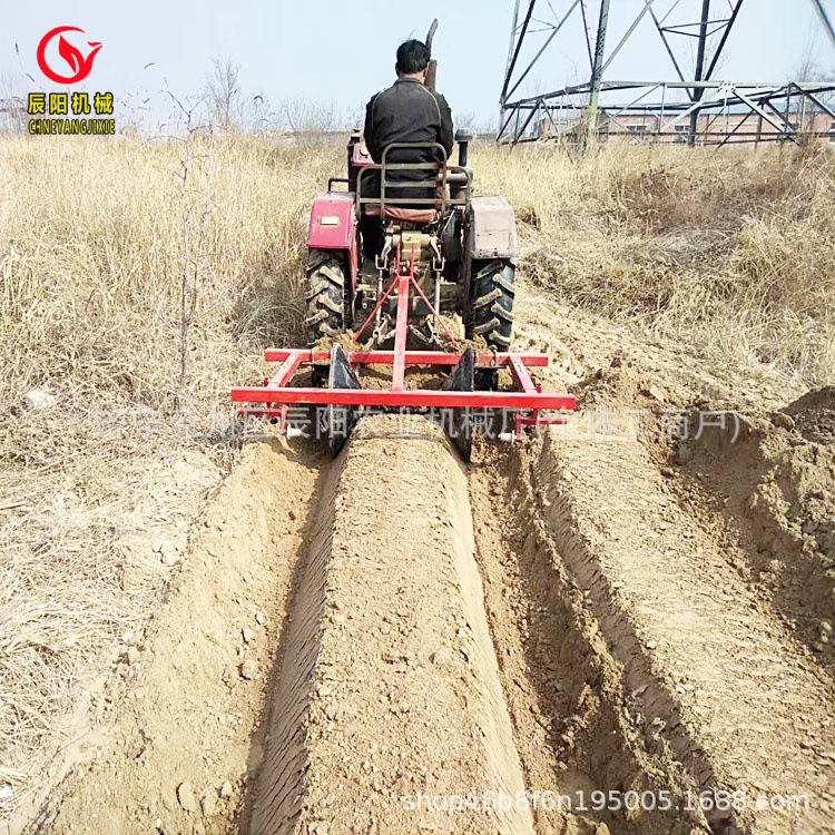 四川热销农用地瓜高垄起垄覆膜机喷药滴灌架多功能起垄机跨境热销