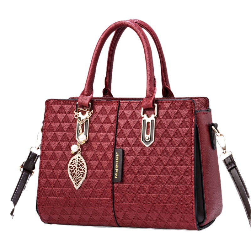 Bolso de mujer fabricante nuevo Otoño e Invierno Bolso grande bolso de mujer portátil estilo coreano elegante simple bolso de mensajero del hombro del todo fósforo moda