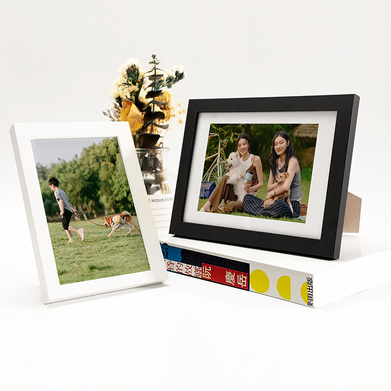 American-Style Home Decor Holiday Display Frame Pvc Hot-Selling Simple 5inch 6inch Photo Wall Frame A4 Picture Frame Wall Hanging